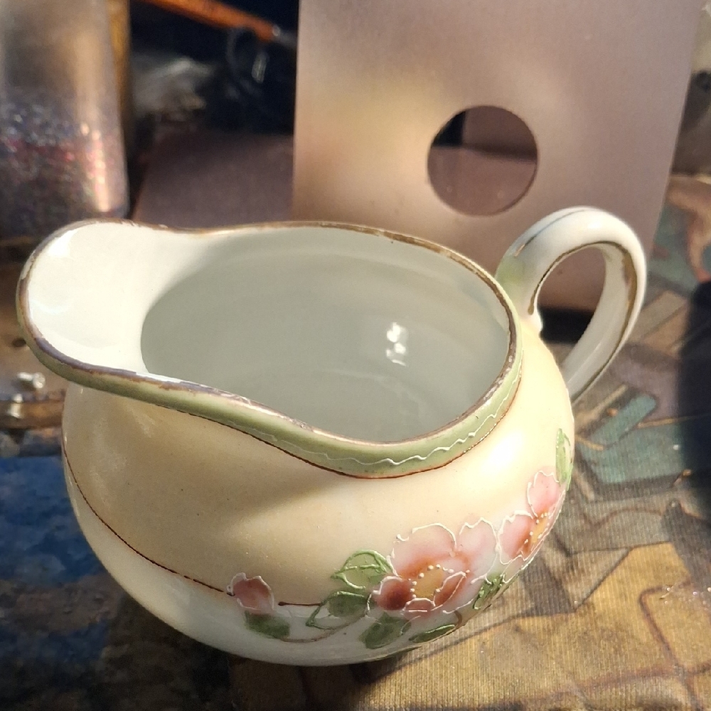 Floral Nippon Cream Pitcher